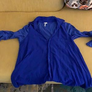 Splendid XSmall Roll Sleeved Top